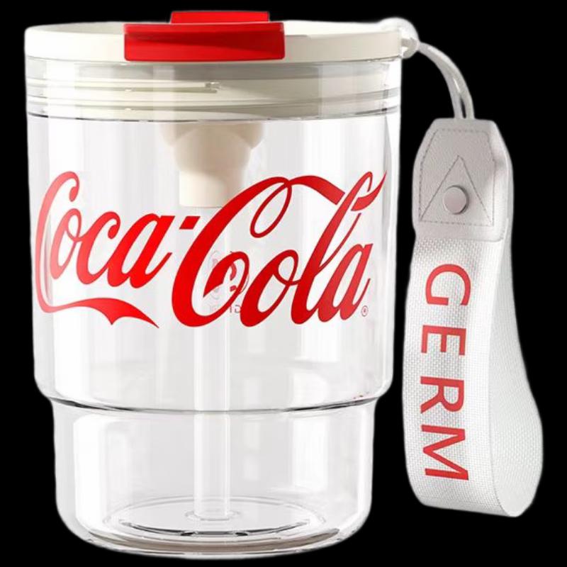 Gemige Coca-Cola Co-Branded Bamboo Style Stainless Steel Water Bottle