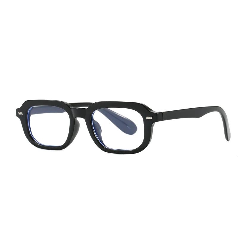 Unisex Fashion Simple Large Frame Anti-blue Light Glasses Fashion HD Anti-blue Light Normal Glasses Computer Optical Glasses