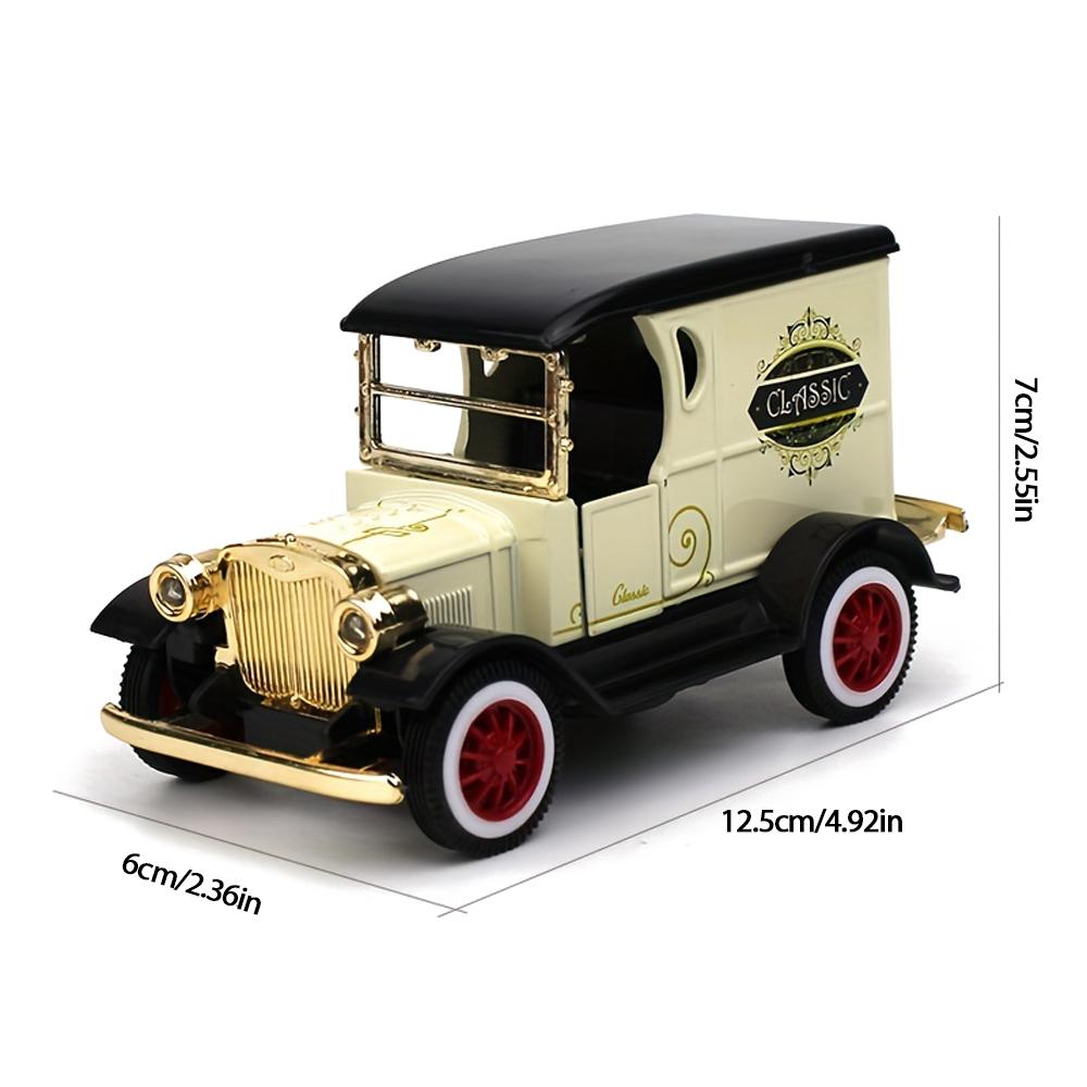 1:32 Classic T-shaped Retro Vintage Old Car,Alloy Reversing Model Toy Nostalgic Birthday, Holiday Gift for Boys