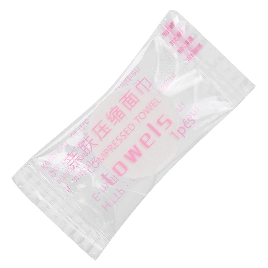 30 Stück Komprimiertes Gesichtstuch Vliesstoff Einweg Tragbar Reise Reinigungstuch