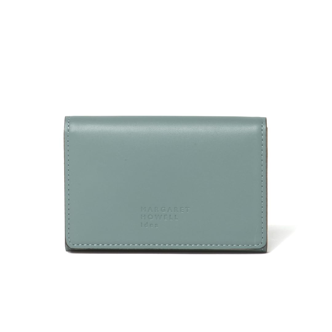 Howell Business Card Holder Leather Nubuck Soft Leather MHLW4JM1 [Margaret Idea] [Elm] Women s