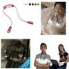 5-1PCS LED Night Light Flexible Handsfree Hug Neck Reading Book Lights Bent Adjusted Freely Flashlight Battery-powered Lamps