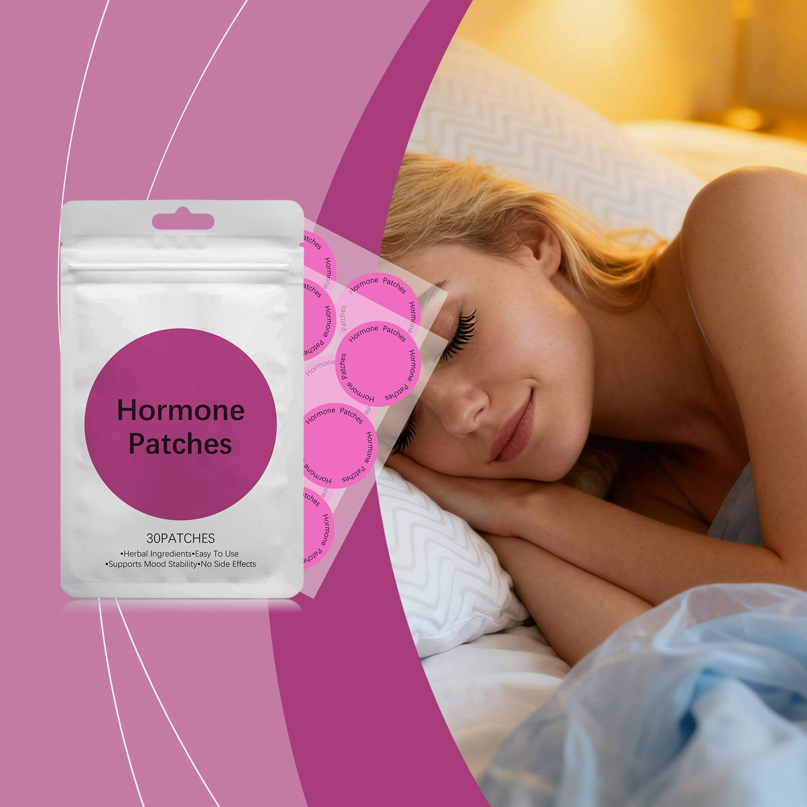 

Body Care Auxiliary Patches, Female Care Patches, Reducing Discomfort, Menstrual Body Care And Maintenance Patches One Size