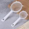Küchenhandheld Plastiksieb Teesieb Mehlsieb Filter Wiederverwendbarer Handheld-Filter Küchenzubehör