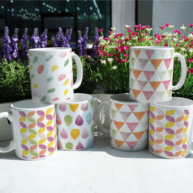 pa345-Design Mug 6p-Vintage Pattern