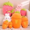 Rabbit Stuffed Animal Plush Carrot Strawberry Toys Decoration Gift Children
