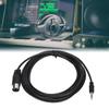 3m/9.8ft DIN 5 Pin To 3.5mm Cable Clear Signal MIDI Adapter Cable  for MIDI Device