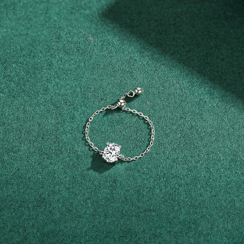 

Tancise Classic стерлингового серебра 925 пробы кольцо с цирконом женские ювелирные изделия свадебное обещание вечерние подарок серебряный