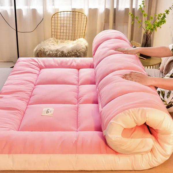 WTEMPO Hochwertige Doppelseitige Vier-Jahreszeiten-Matratze Einfarbig Faltbar Dicke Weiche Matratze Hotel Schulwohnheim Matratze