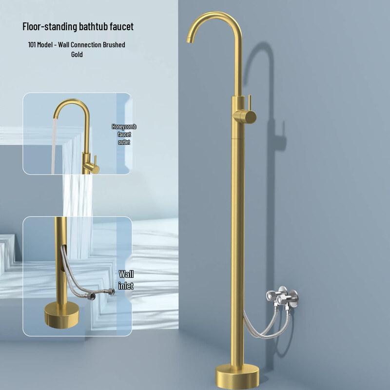 Tai Ju Fu 101 Series Wall-Mounted Bathtub Faucet