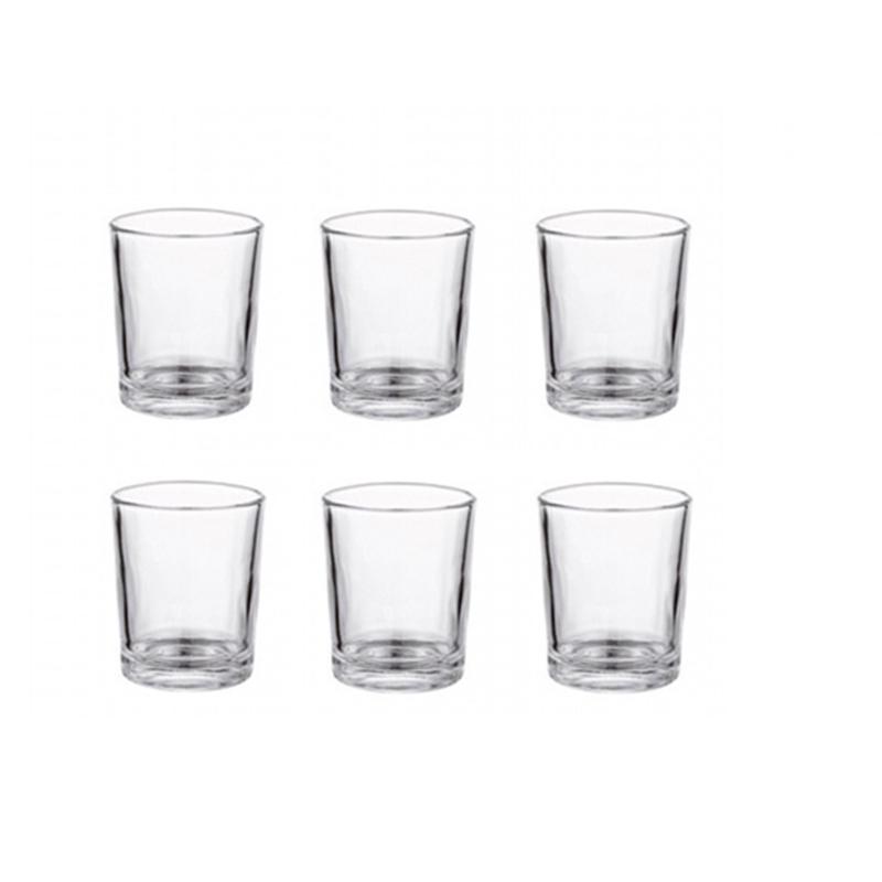 Shot Glass Transparent Baijiu Cup Exquisite Small Wine Glass Bar Foreign Wine Glass Chinese Style Vodka Glass Home Accessories