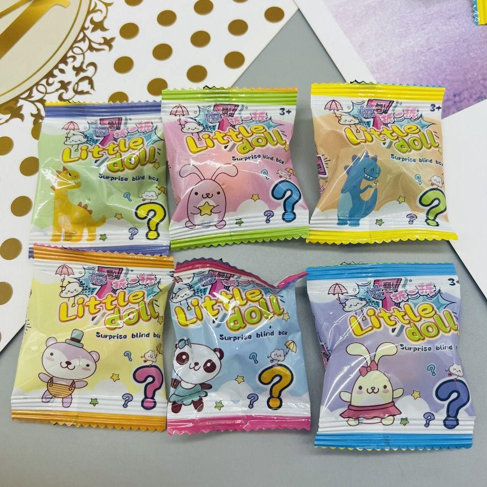 Surprise Dinosaur Blind Box Random Style Pen Set Toy Independent Packaging Blind Bag Mini Kawaii Animal Model Toy Blind Bag