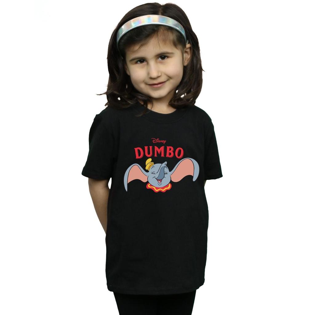 Disney Dumbo Smile Baumwoll-T-Shirt für Mädchen