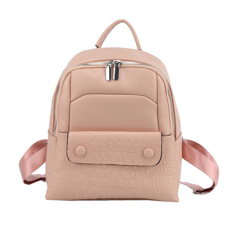 Leisure Women's Bag New Fashion Retro Versatile Backpack Women's Large Capacity Classroom Commuting Women's Backpack