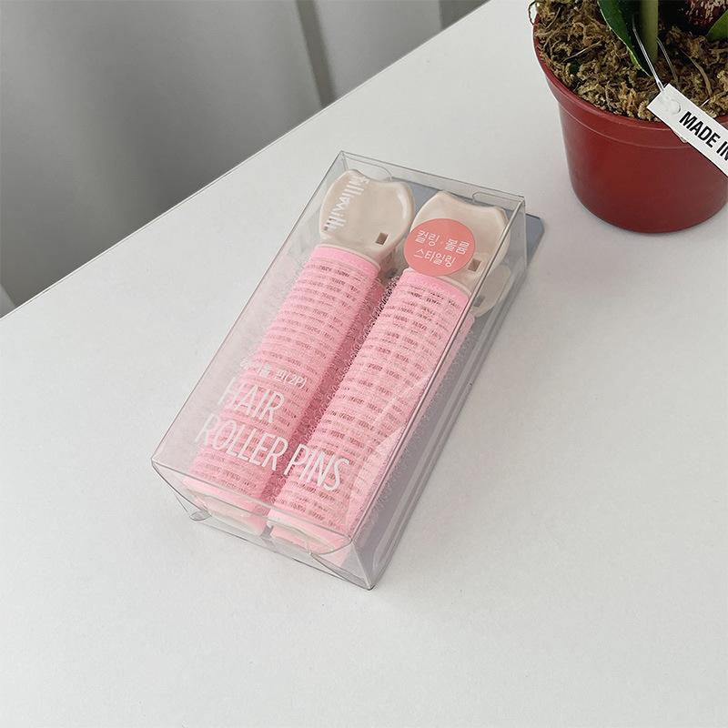 

2Pcs Root Volumizing Hair Clips – No Trace Bang Styling Tool, Lifting Clip for Crown Curls, Hairdressing Curler for Women червоний