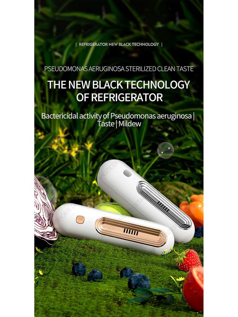 Refrigerator Ozone Air Purifier - Bacteria Removal & Odor Deodorizer