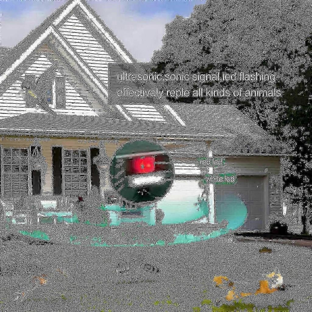 Professional Electronic Bird Repeller for Pigeons Starlings and Seagulls Ultrasonic Sound Device Pest Deterrent Garden
