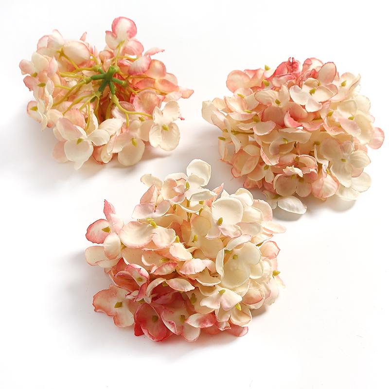Silk Hydrangea Flowers for DIY Headwear & Wedding Decor