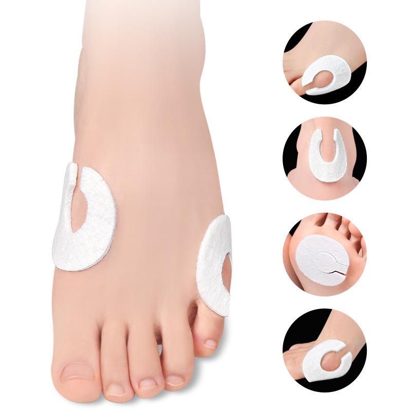 Felt Pad Heel Sticker: Anti-Wear Callus Protection, Pain Relief, Anti-Slip, Shock Absorption, Size Adjustment for High Heels