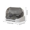 Baby Bottle Storage Organizer Large Baby Bottle Organizer with Cover Dust-Proof Containers for Pump Feeding Pantry Countertop