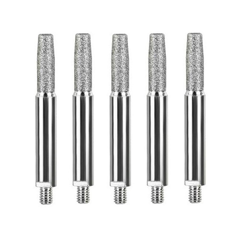 50mm Chain Sharpening Jig 5pcs Silver Wear Resistance