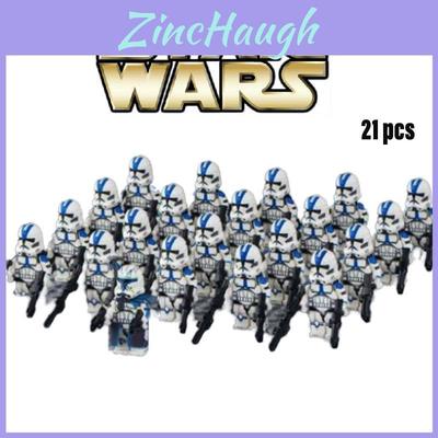 Comandante Soldado de Star Wars Legion de Alta Calidad 21 Piezas Bloques de Plástico ABS