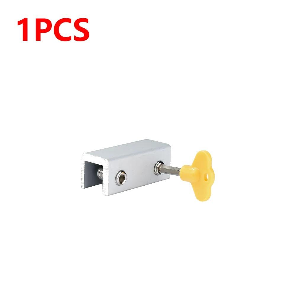 Sliding Sash Stopper Cabinet Locks Straps Doors Security Anti-theft Lock Window Sliding Door Baby Kids Child Safety Doors Lock 4
