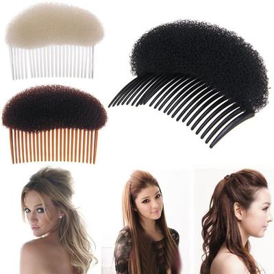 Women Girl Fashion Hair Styling Sponge Clip Stick Modelling Fluffy Bun High Cranial Top Maker Braid Tool Hair Accessories