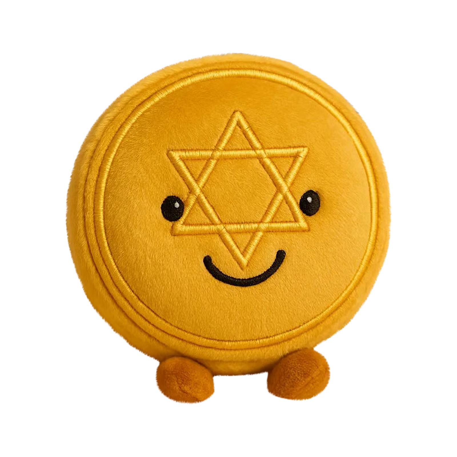 

Hanukkah Comfort Plush Toy - Soft Cuddly Companion For Holiday And Relaxation One Size жёлтый