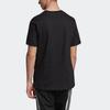 Adidas Originals Trefoil Logo Short Sleeve Tee Men Tops Black FK9985