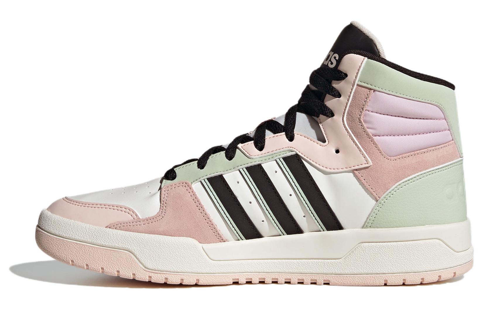 Adidas Neo Entrap Mid Cushioning, Wear Resistant Mid top Skateboard Shoes Unisex Pink ID6009 38