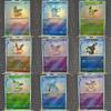 Pokemon Eeveelution ACG DIY Self Control Collect Signature Trading Flash Card Anime Cartoon Gift