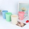 Anti-drop Plastic Water Cup, Wide-mouth Cup, Handle Drinking Cup, with Handle, Malt-flavored Cup, Mug