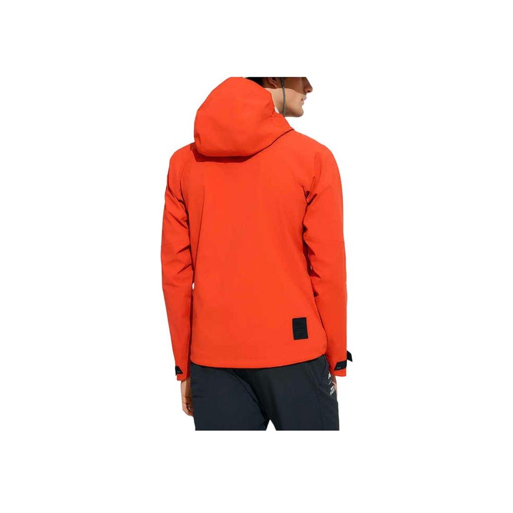 New FILA Waterproof Windbreaker Jacket Men's Sandy Orange A11M447704FOR