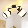 Ceiling Spotlight - NETTLIFE - 2 Lights - E14 - Adjustable - Black