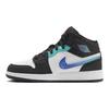 (GS) Air 1 Mid SE 'Black Hyper Jade Royal' Kids' FQ8095-001