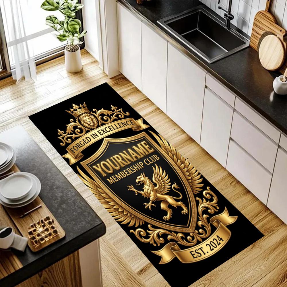 Excellence Customize Your Name Kitchen Rug Runner Rug Laundry Mat Hallway Entryway The Best Gift Choice