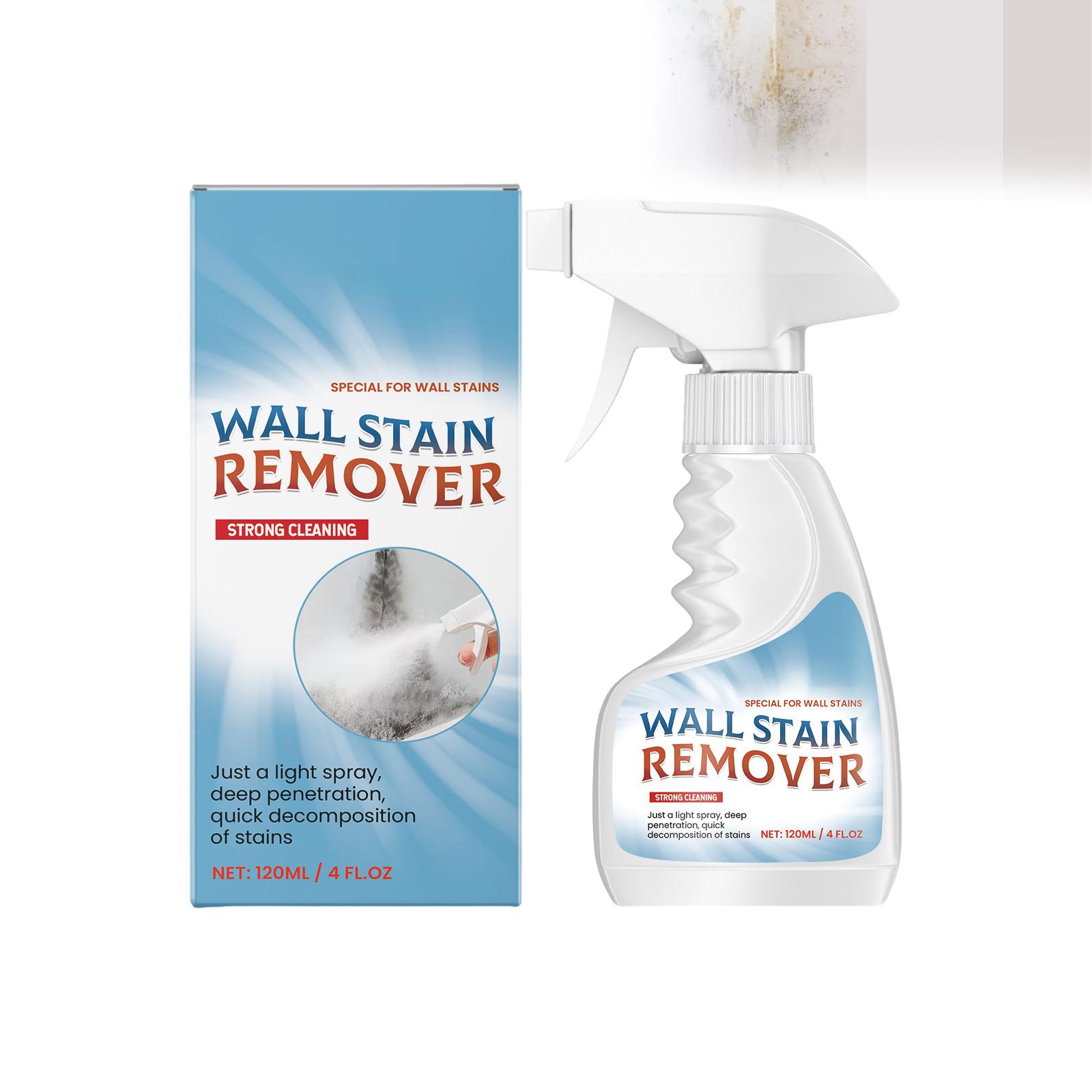 Wall Stain Remover Wall Cleaner For Painted Walls Wall Cleaner Spray Cleaning Solution Walls Ceiling Dirt Leather Cleaning Wipes белый