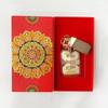999 Pure Gold Mahjong Tile Pendant: Phone Chain & Car Charm, National Tide Lucky Gift