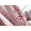 Camice da notte estivo in cotone e seta da donna con stampa floreale in misto cotone-seta senza maniche taglie forti vestibilità comoda