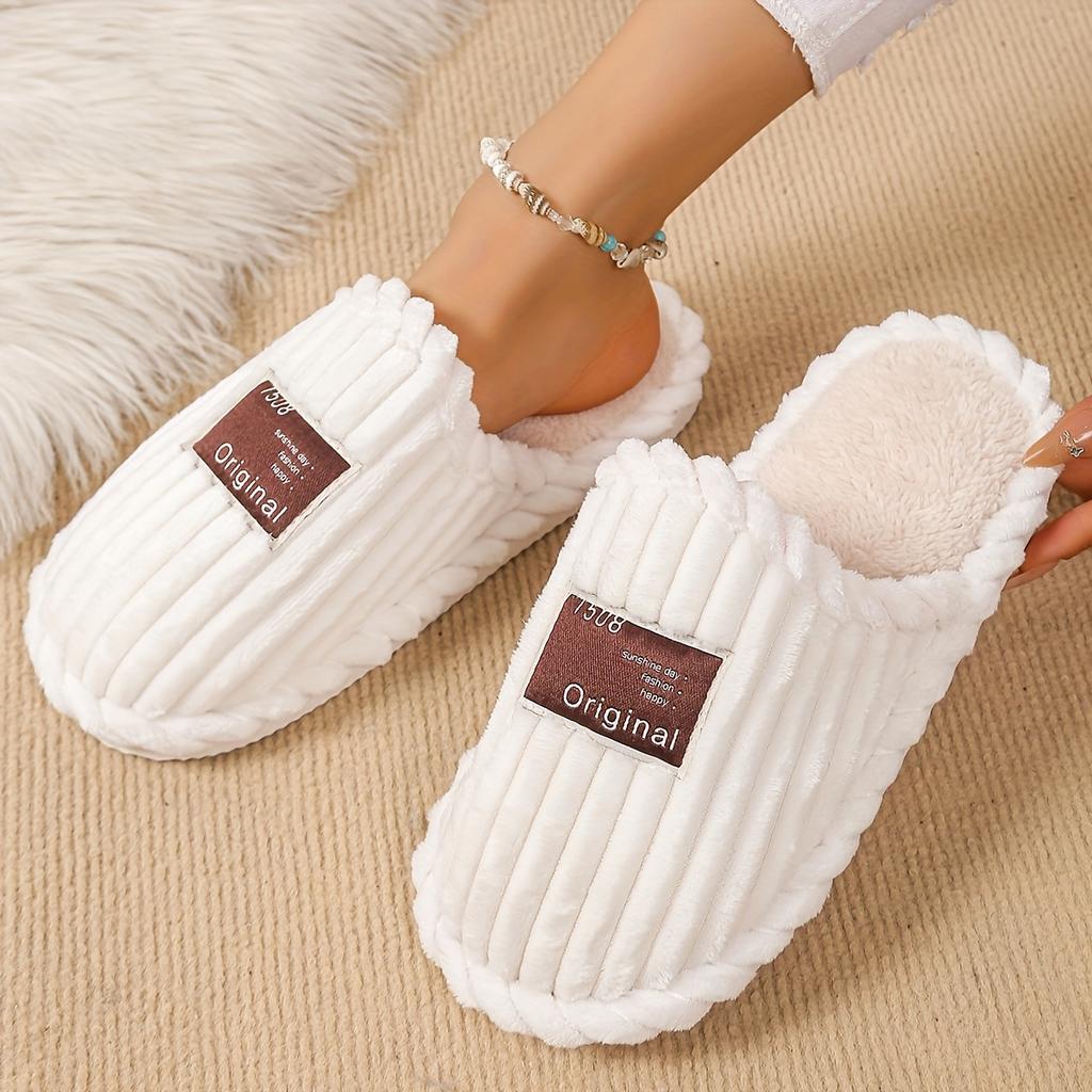 [Non-Slip] Indoor Slippers - Non-Slip - for Men and Women, Autumn and Winter