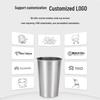 Multi-Purpose Stainless Steel Cup: Household, Outdoor, Tea, Beer, and Mouthwash Cup