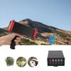 1000 Meters Range Metal Locator Underground 15m Depth Red Metal Detection Finder for Treasures 100-240V