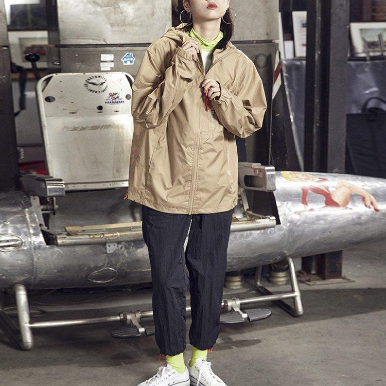Converse Jackets Unisex Khaki Hooded Moderate Other 10023165-A02