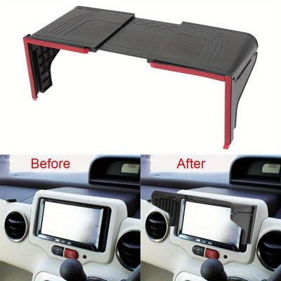 1 PC 7-12 Inch Auto Accessories Display Screen Visor Car GPS Navigation Sun Shade Interior Accessories GPS Anti-Glare Shield