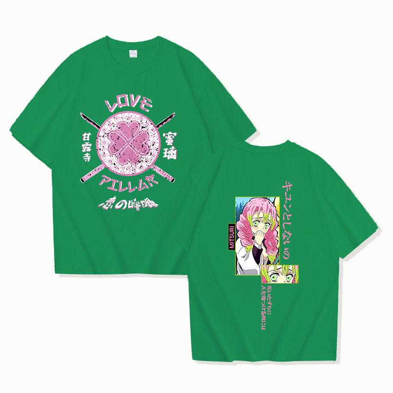 

Горячая футболка с принтом аниме Канроджи Мицури, женская модная футболка с коротким рукавом, уличная повседневная, с личностью, Y2k, летняя футболка 4XL