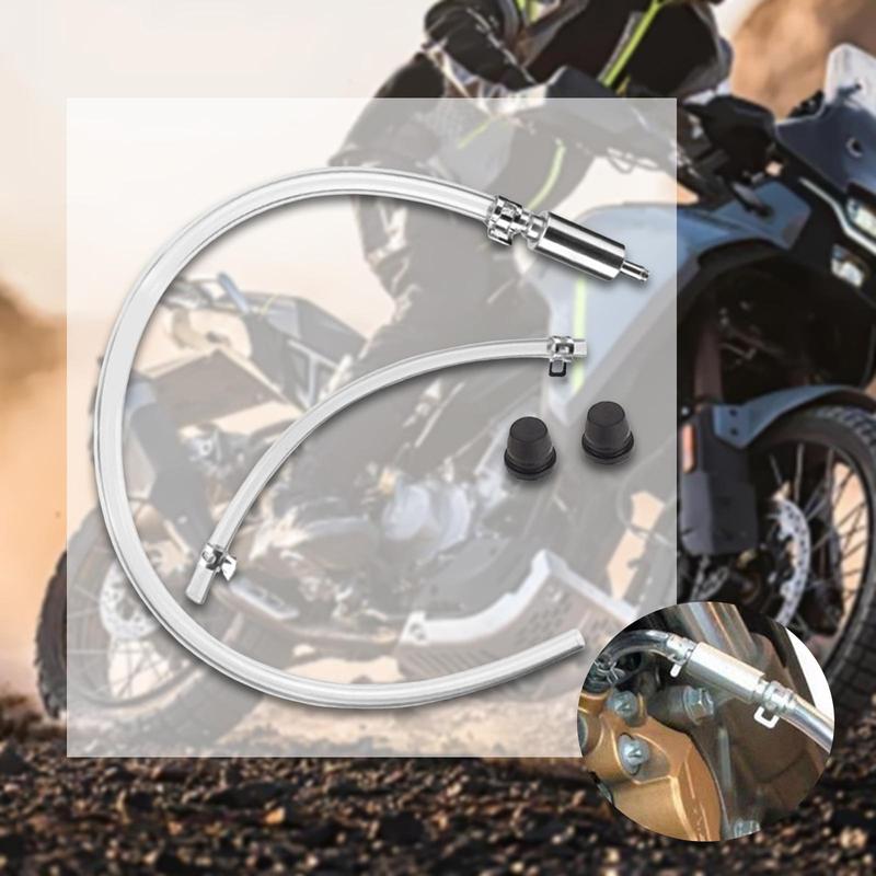 Clutch Brake Bleeder Hose Supplies Bleeding Tool Kit for Motorbike Car