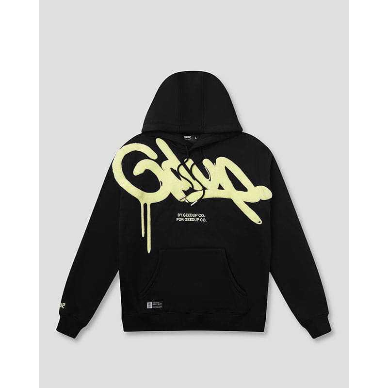 Europese en Amerikaanse trendy merkletter 3D-print straat hoodie heren en dames high street hiphop casual losse pullover trui