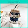 Style Tassels Ethnic Chain Strap Tote Cylinder Crossbody Bag For Women Use Daily