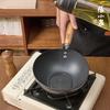 Zhang Xiaoquan 20cm Carbon Steel Wok with Lid